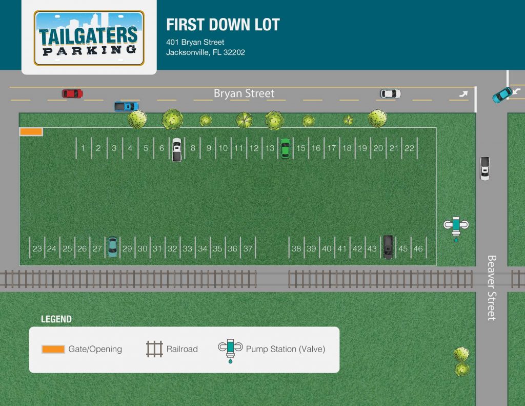 Maps - Tailgaters Parking